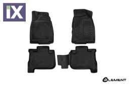 3D Λαστιχένια πατάκια για Great Wall Steed 6 (2014+) Pick Up - 4τμχ.