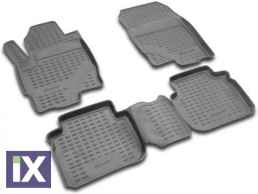 3D Λαστιχένια πατάκια για Mitsubishi Colt (2003-2009) 5 doors 4τμχ.