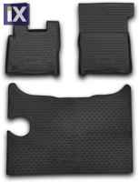 3D Λαστιχένια πατάκια για Volkswagen Amarok (2010+) 2τμχ.