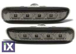 Led φλας για BMW E46  (1998-2001) / E46 Compact - μαύρο - σετ 2τμχ.
