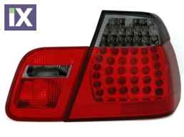 Πίσω φανάρια led για BMW E46 sedan (1998-2001) - φιμέ φλάς - σετ 2τμχ.