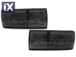Πίσω φανάρια για BMW E30 (1983-1987) - μαύρα χρωμίου - σετ 2τμχ.
