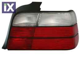 Πίσω φανάρια για BMW E36 (1991-1999)  4d sedan - χρωμίου - σετ 2τμχ.