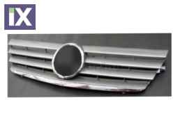 Μάσκα για Mercedes  C203 coupe(2000-2007) - 4 γρίλιες χρωμίου