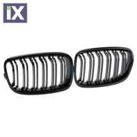 Μάσκα για BMW  F22 / F23 / F87 (2014+) - γυαλιστερή Piano Design - 2τμχ.