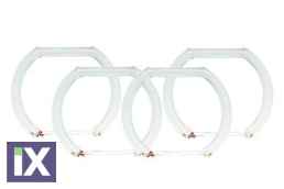 Δαχτυλίδια angel eyes για  BMW E46 με προτζέκτορα sedan, combi (1998-2005) / E46 coupe (1998-2003) - U-Design