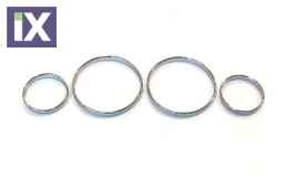 Δαχτυλίδια καντράν για BMW E38 / E39 / X5 E53 (1999-2007)  - χρωμίου
