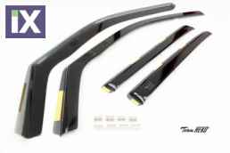 Ανεμοθραύστες για SKODA OCTAVIA IV (2020+) Ltb 5d - 4 τμχ. εμπρός και πίσω