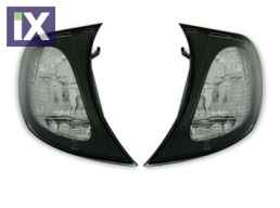 Φλας δίπλα στο φανάρι  BMW E46 sedan (2001-2005) - χρωμίου - σετ 2τμχ.