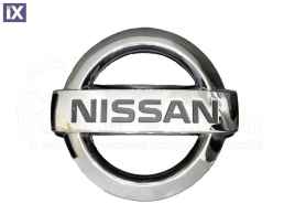 Σήμα αυτοκόλλητο πλαστικό 16x14cm - Nissan