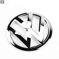 Σήμα χρωμίου αυτοκόλλητο 7cm - Vw